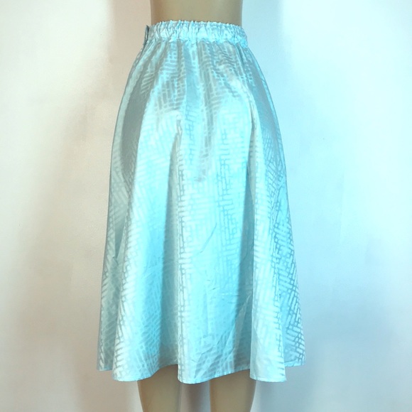 Julie Brown NYC Tulip Skirt Swan Lake Blue 2 - Picture 3 of 5